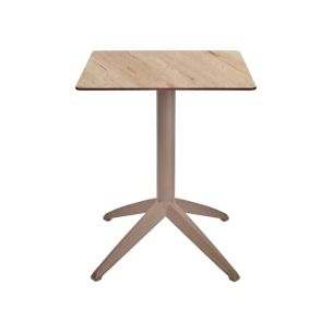 Стіл QUATRO FIX 60x60 TAUPE-OAK